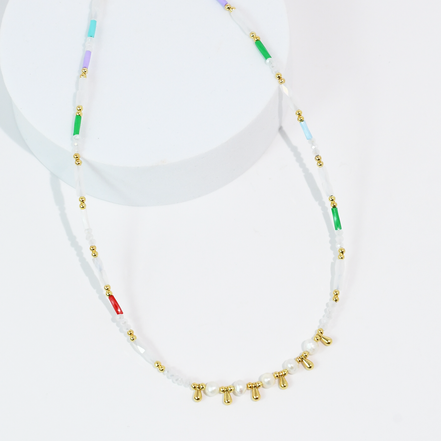 Princess Pearls Beads Necklace