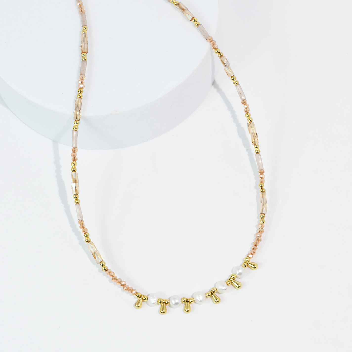 Princess Pearls Beads Necklace
