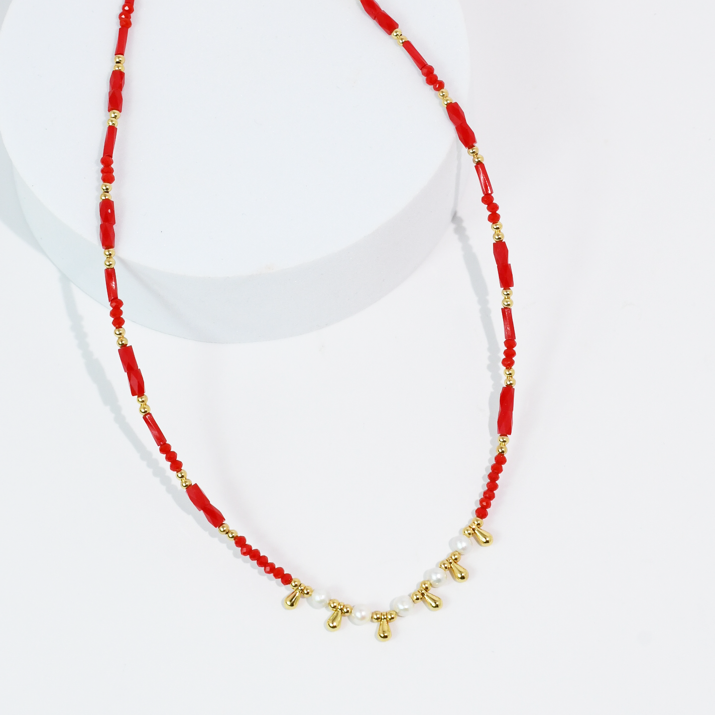 Princess Pearls Beads Necklace