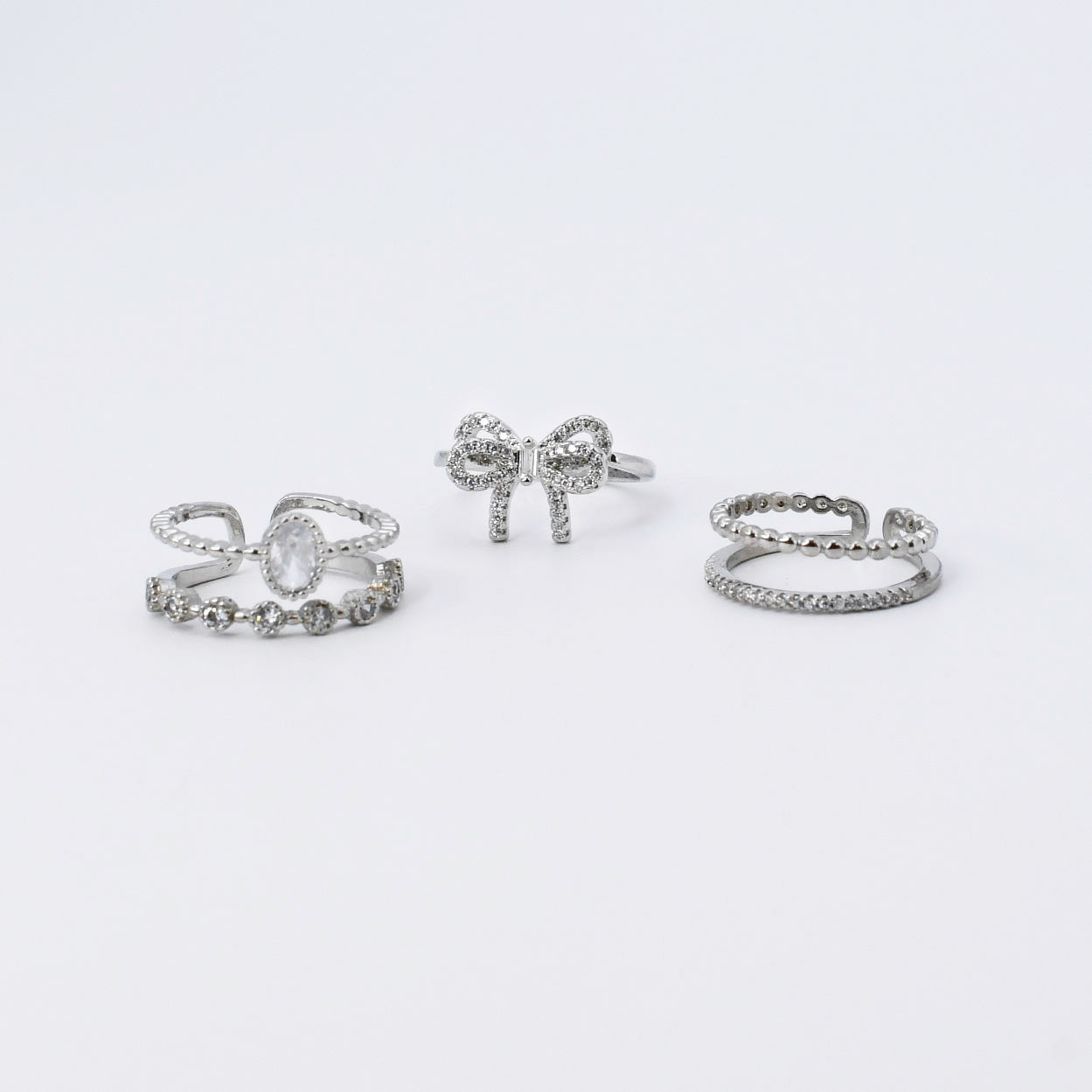 Princess Silver Ring Set F1