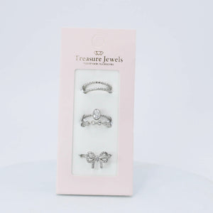 Princess Silver Ring Set F1