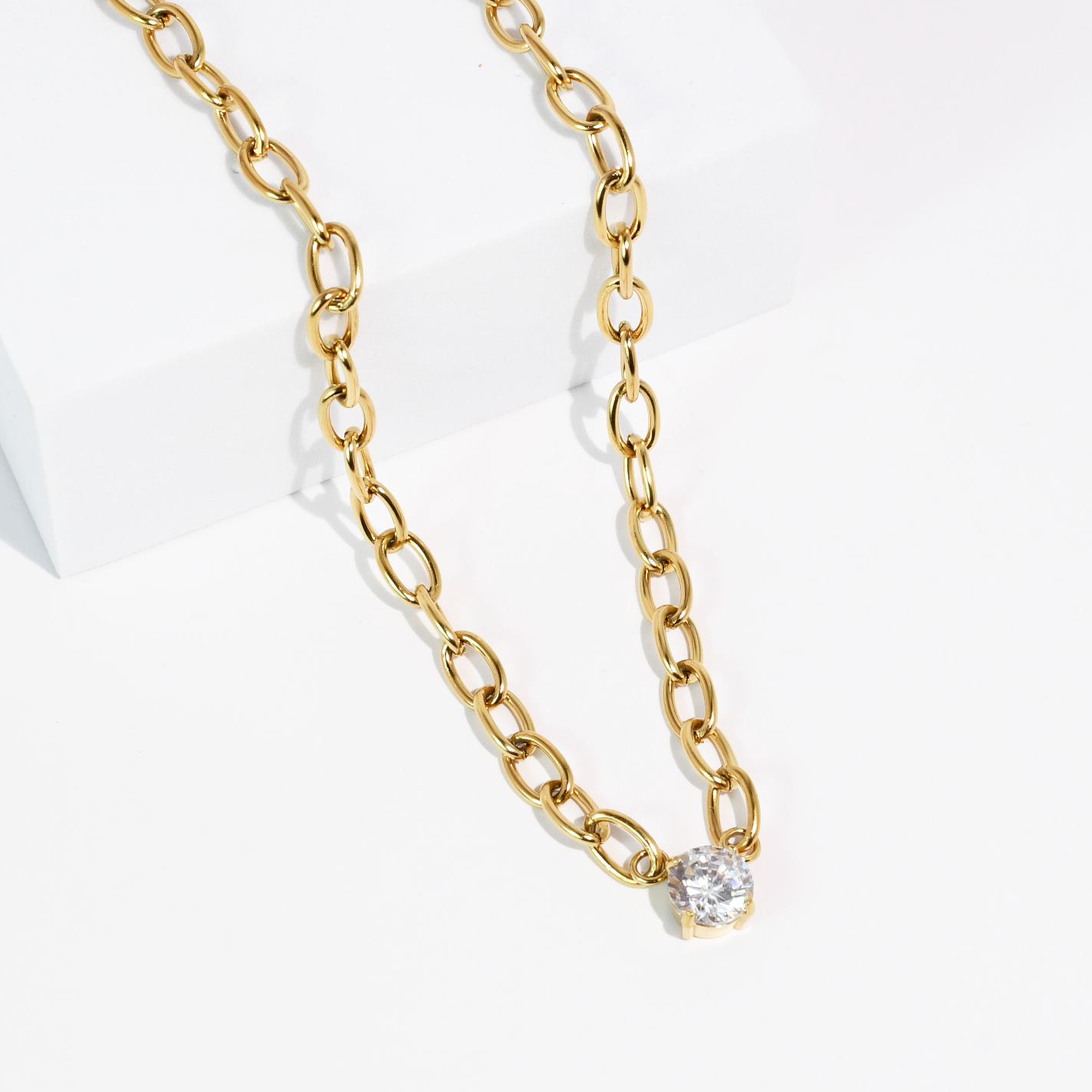 Promise Crystal  Waterproof Necklace