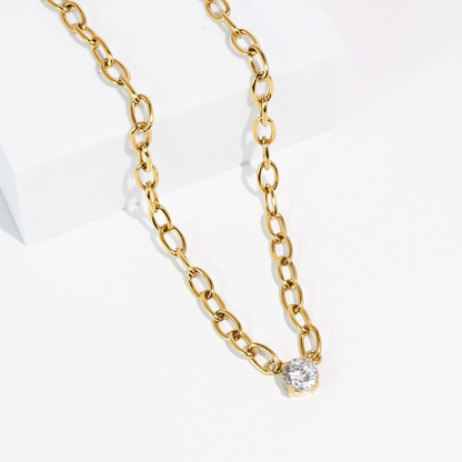 Promise Crystal  Waterproof Necklace
