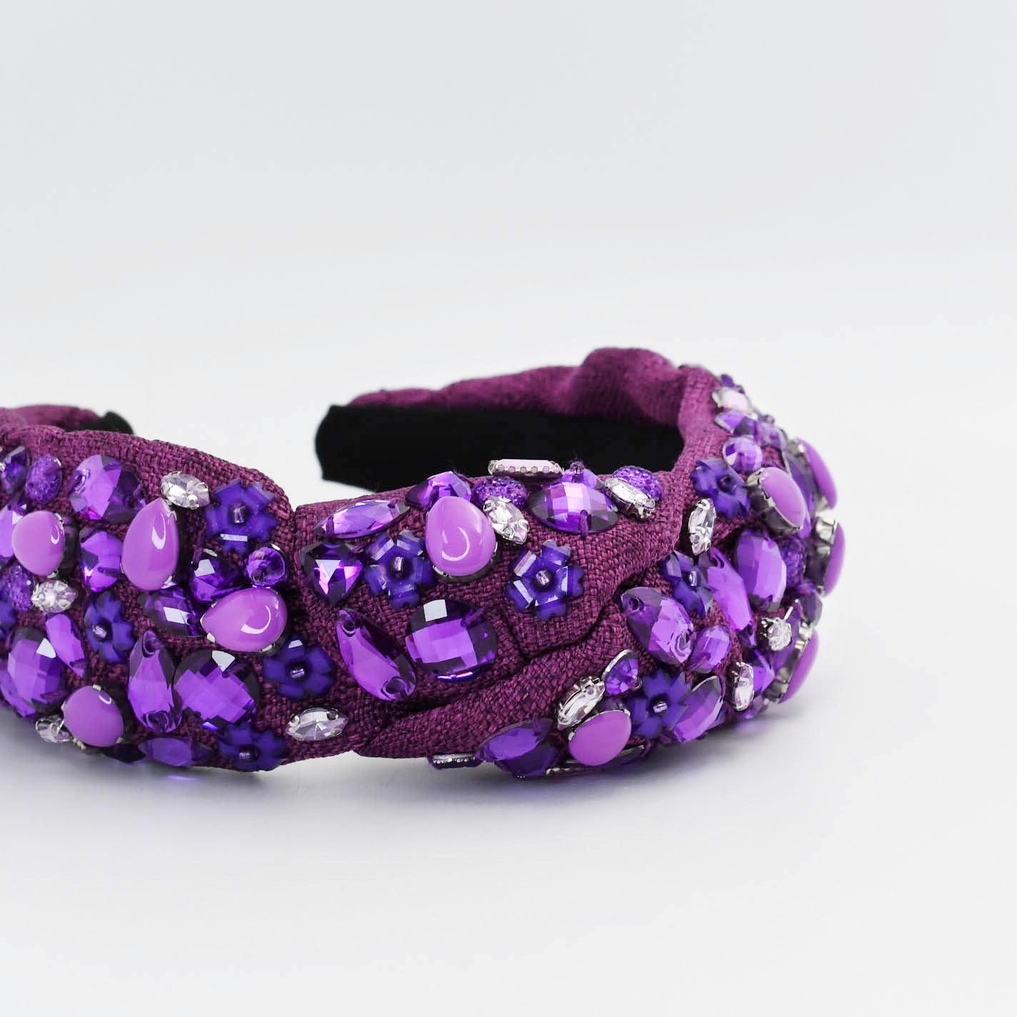 Purple Gems Headband