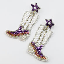 Load image into Gallery viewer, Gameday Boot Purple/Silver S21
