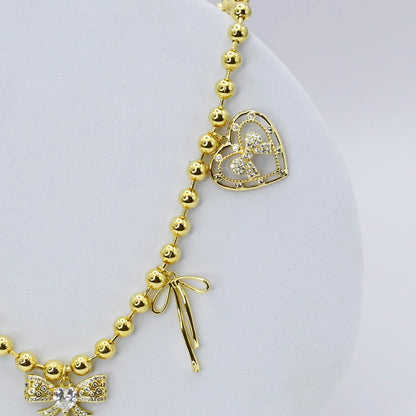 Queen of Bows Necklace