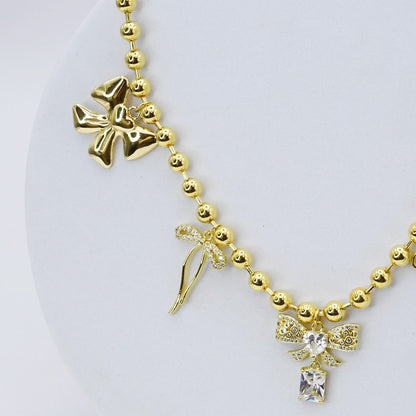 Queen of Bows Necklace