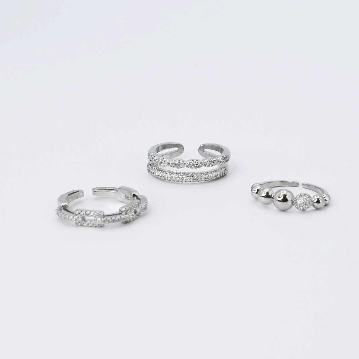 Radiant Glam Ring Set G14