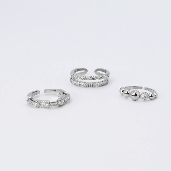 Radiant Glam Ring Set F24