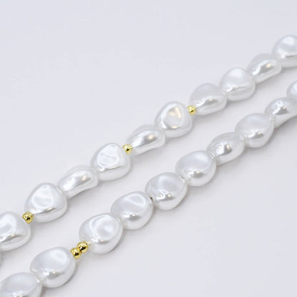 Radiant Pearl Heart Necklace M5