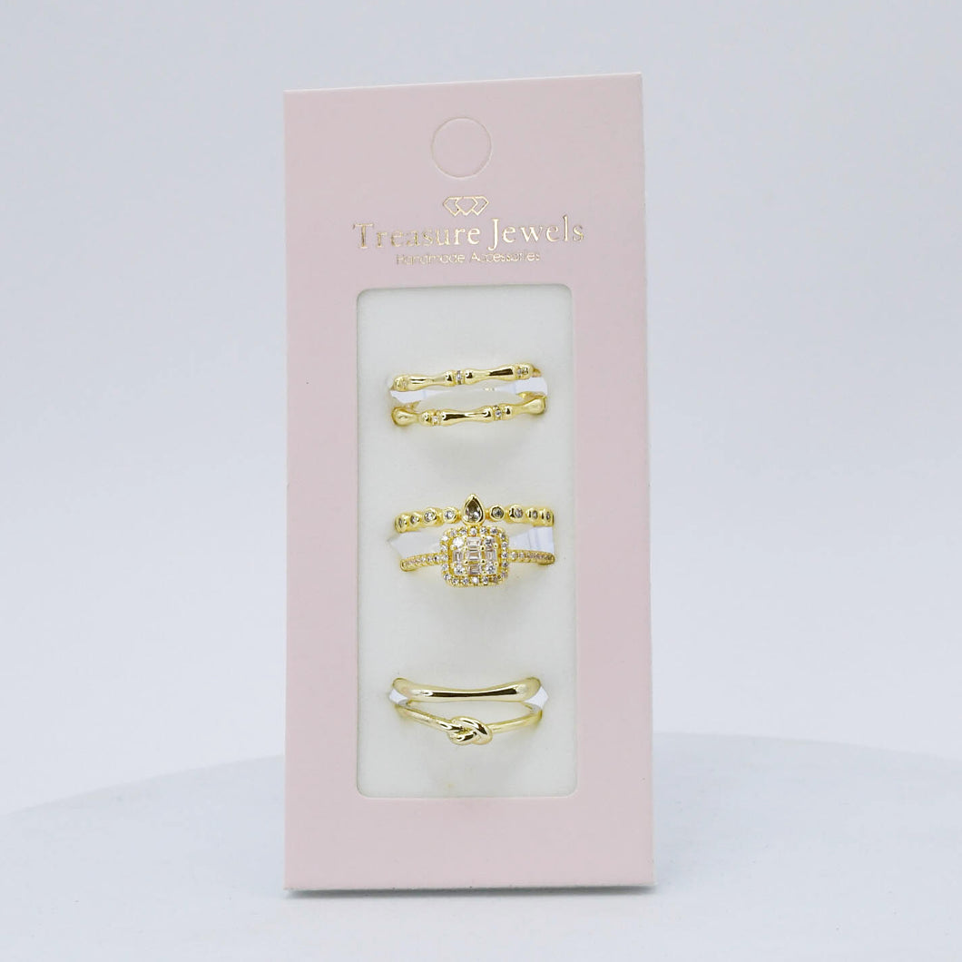 Regal Radiance Ring Set I-13