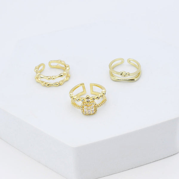 Regal Radiance Ring Set I-13