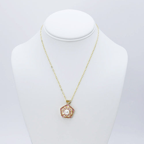 Rosy Radiance Necklace J17