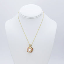 Load image into Gallery viewer, Rosy Radiance Necklace J17
