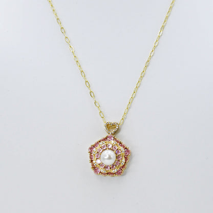 Rosy Radiance Necklace J17