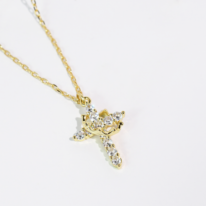 Royal Faith Cross Necklace