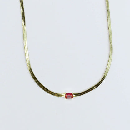 Ruby Glow Necklace