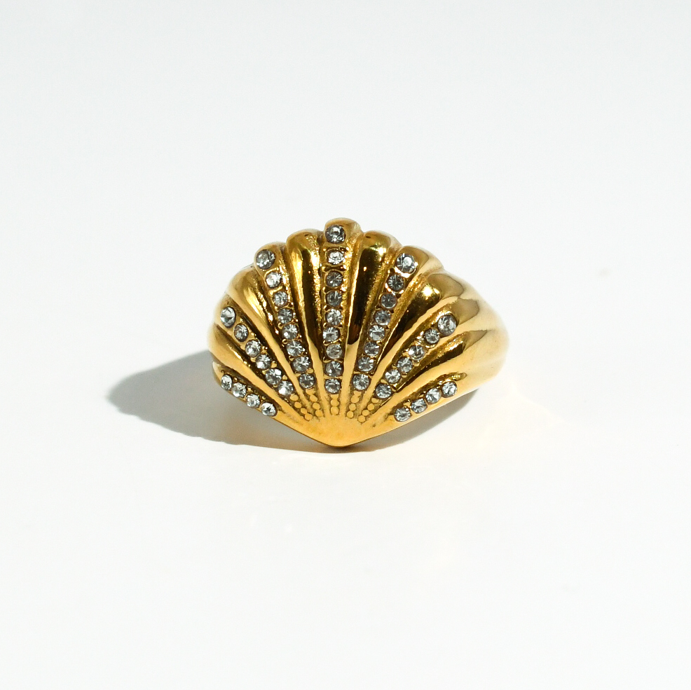 Seashell Spark Ring