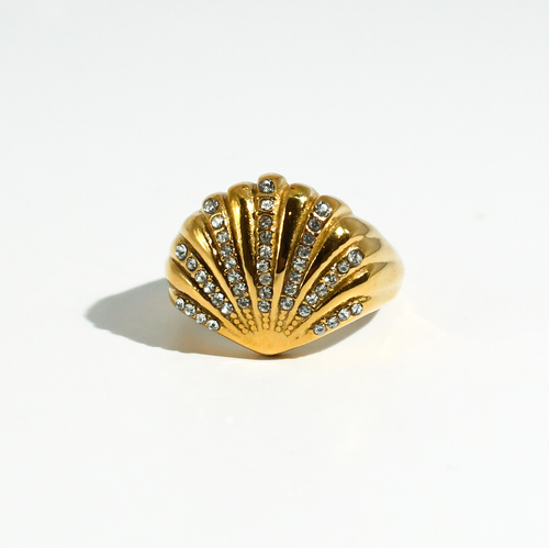 Seashell Spark Ring