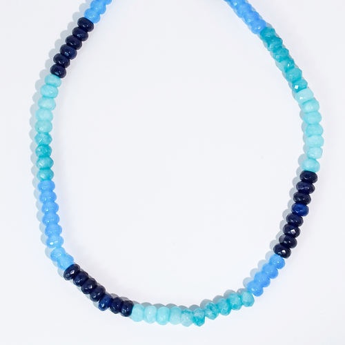 Shades of Blues Gemstone Necklaces