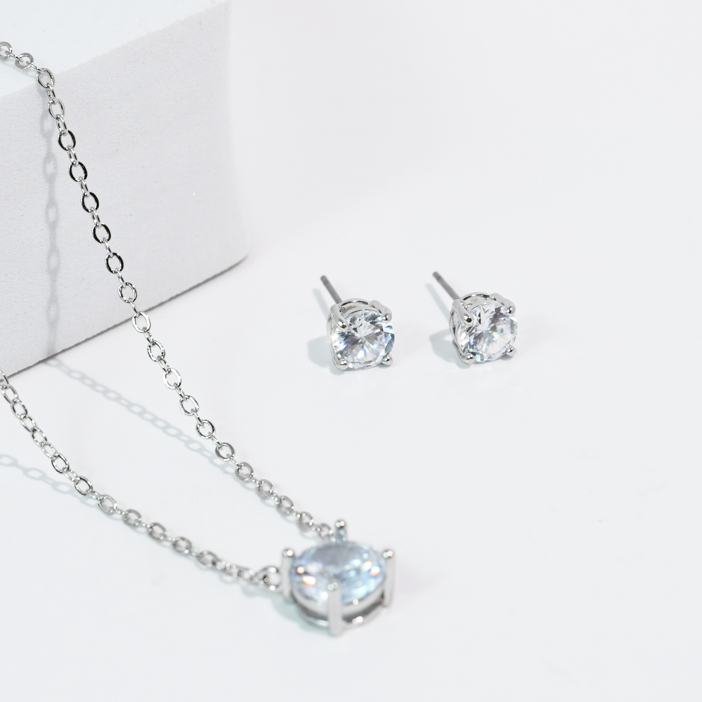 Shine Bright Set silver – Treasure Jewels, Inc.
