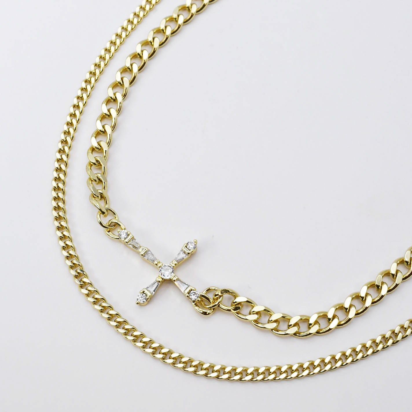 Side of Grace Layer Necklace