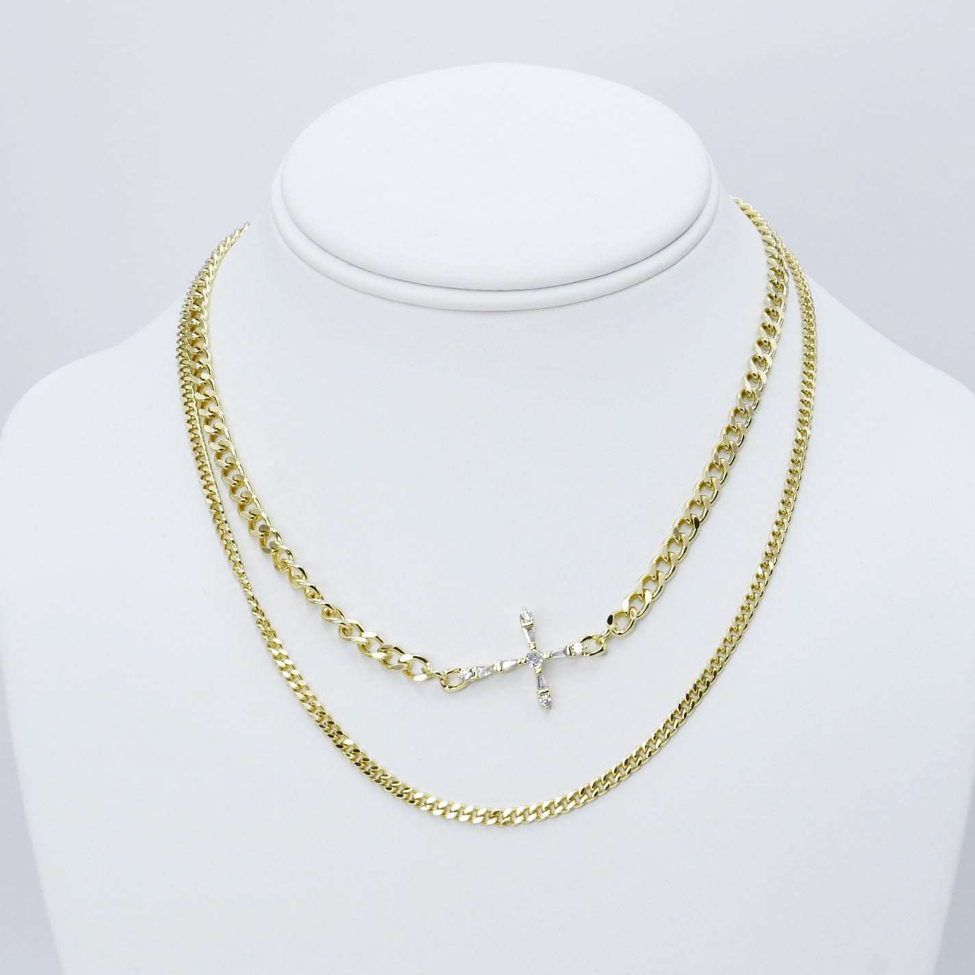 Side of Grace Layer Necklace