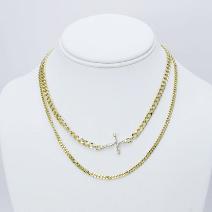 Side of Grace Layer Necklace