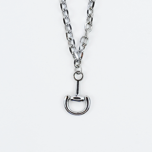 Silver Bit Necklace