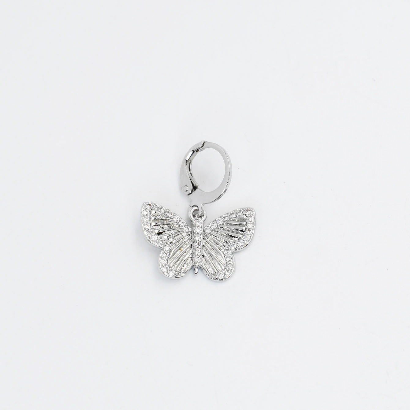 Silver Butterfly Charm CH-55