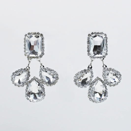 Silver Starlet Earrings