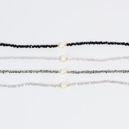 Single Glam Pearl Necklace