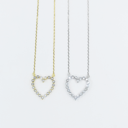 Sparkle Heart Necklace