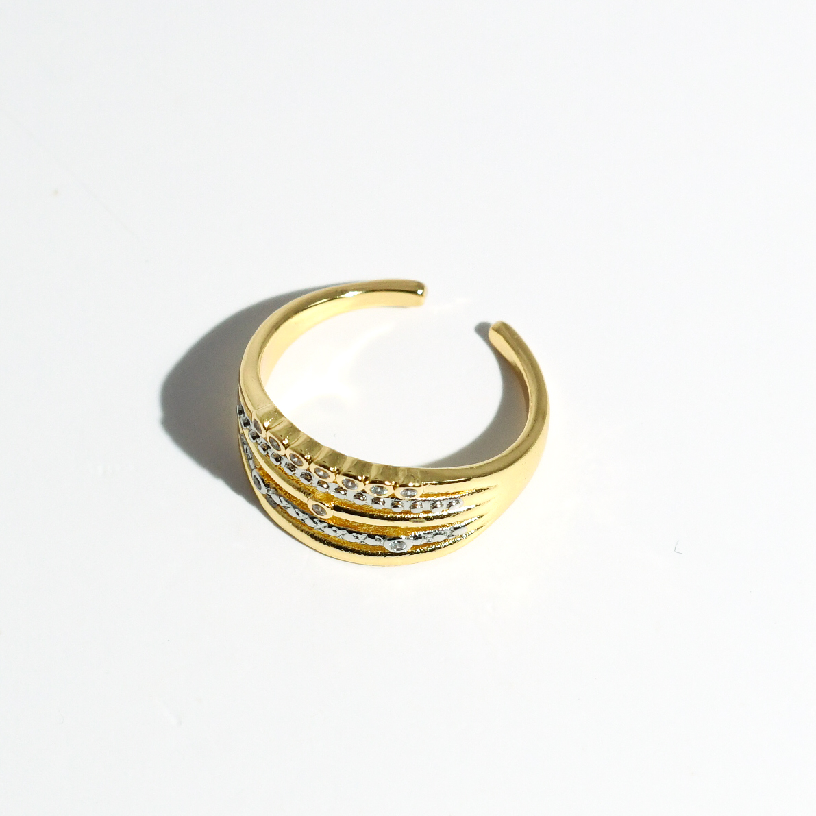 hypoallergenic ring, waterproof ring, tarnish free jewelry, boutique wholesale jewelry, dainty gold ring, gemstone statement ring, sparkly cubic zirconia ring, high quality jewelry gifts, elegant gold plated ring, trendy fashion ring, pastel gemstone ring