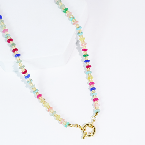 Sprinkle Pop Gemstone Necklace