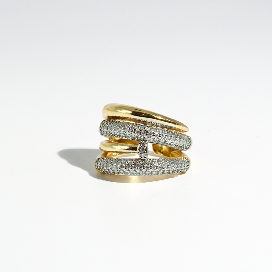 Stacked & Stunning Ring