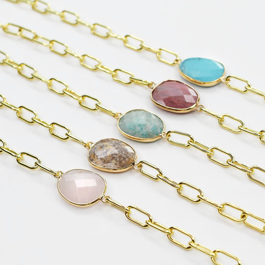 Stone & Shine Gemstone Necklace