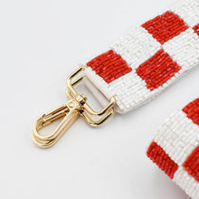 Load image into Gallery viewer, Checkered Red/White Strap
