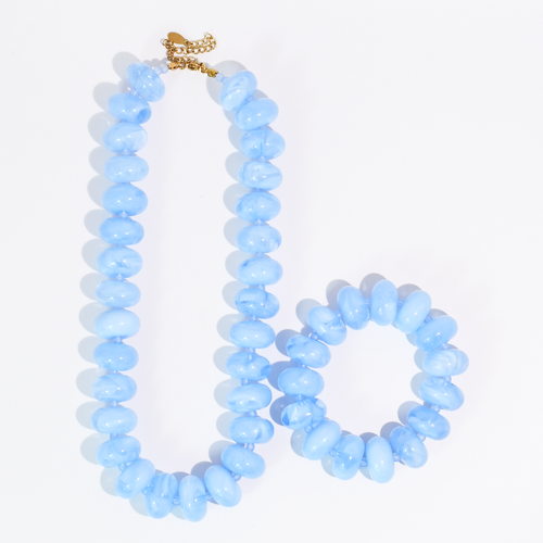 Sugar Bead Set Baby Blue