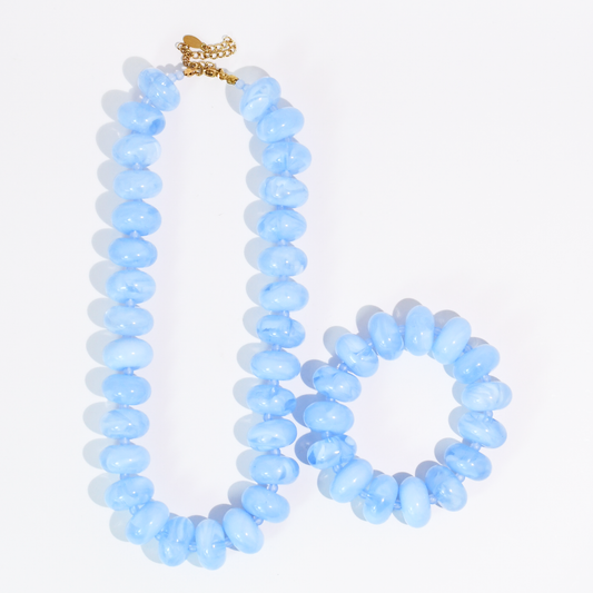 Sugar Bead Set Baby Blue