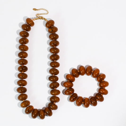 Sugar Bead Set Brown