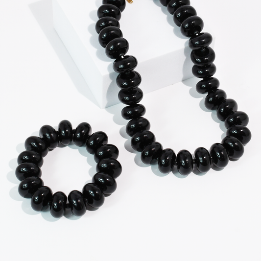 Sugar Bead Black Set