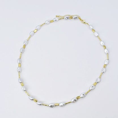 Sunlit Pearls Necklace N69