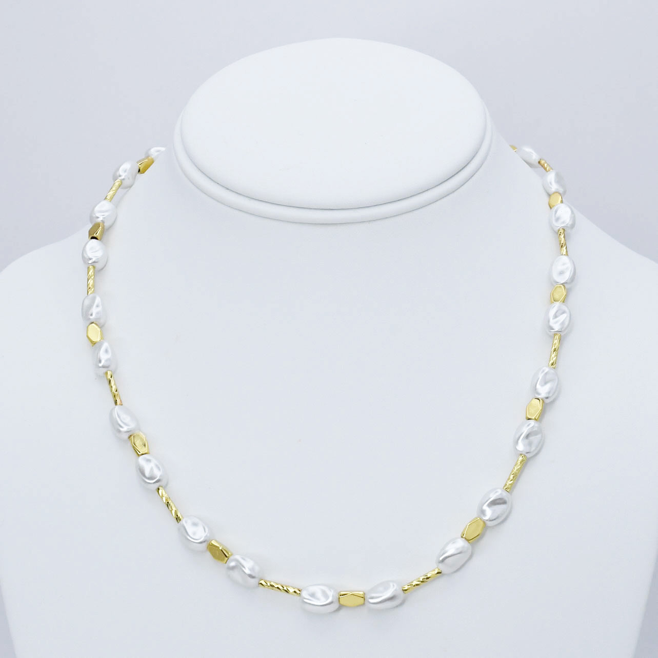 Sunlit Pearls Necklace N69