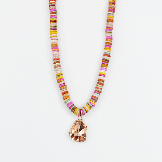 Sunset Melon Necklace