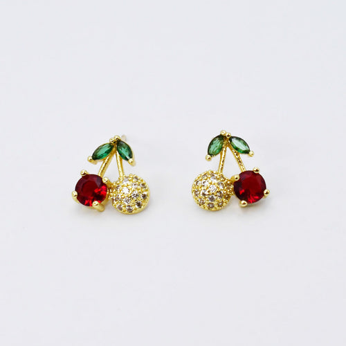 Sweet Cherry Earring K17