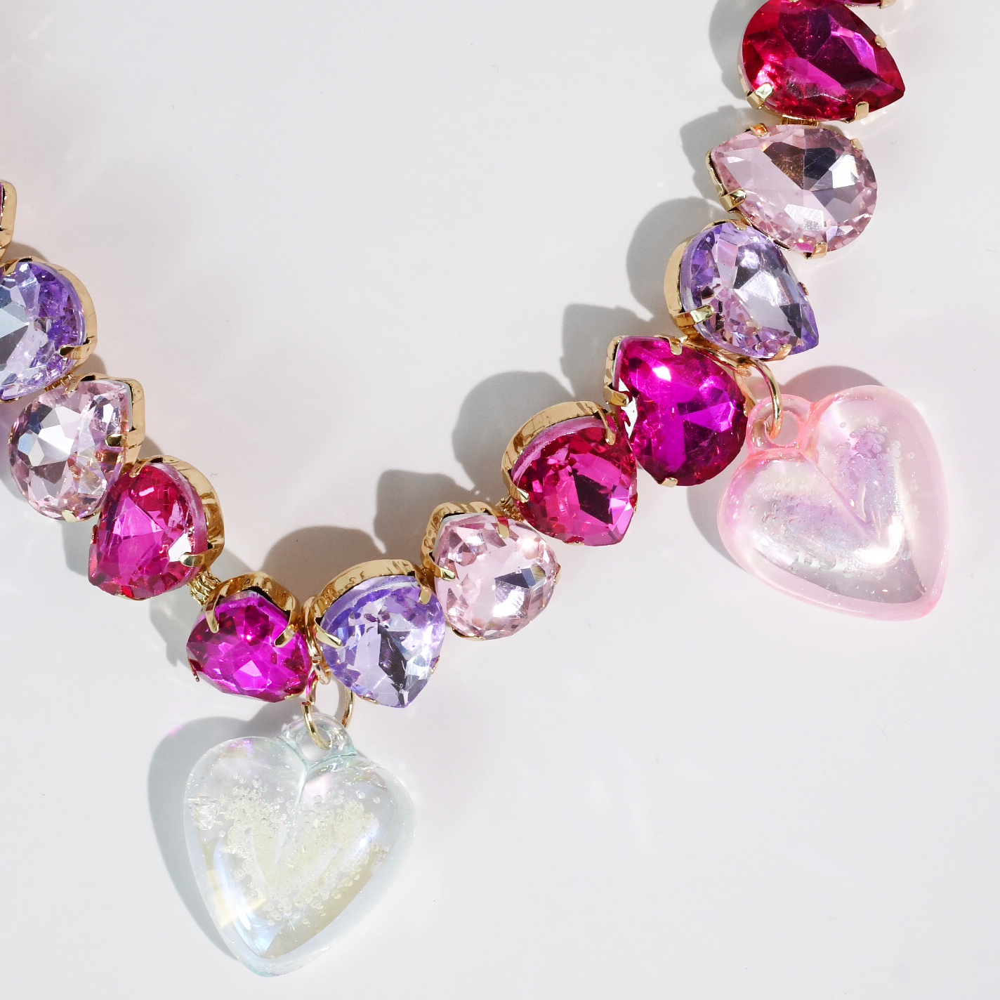 Sweet Romance Gem Necklace