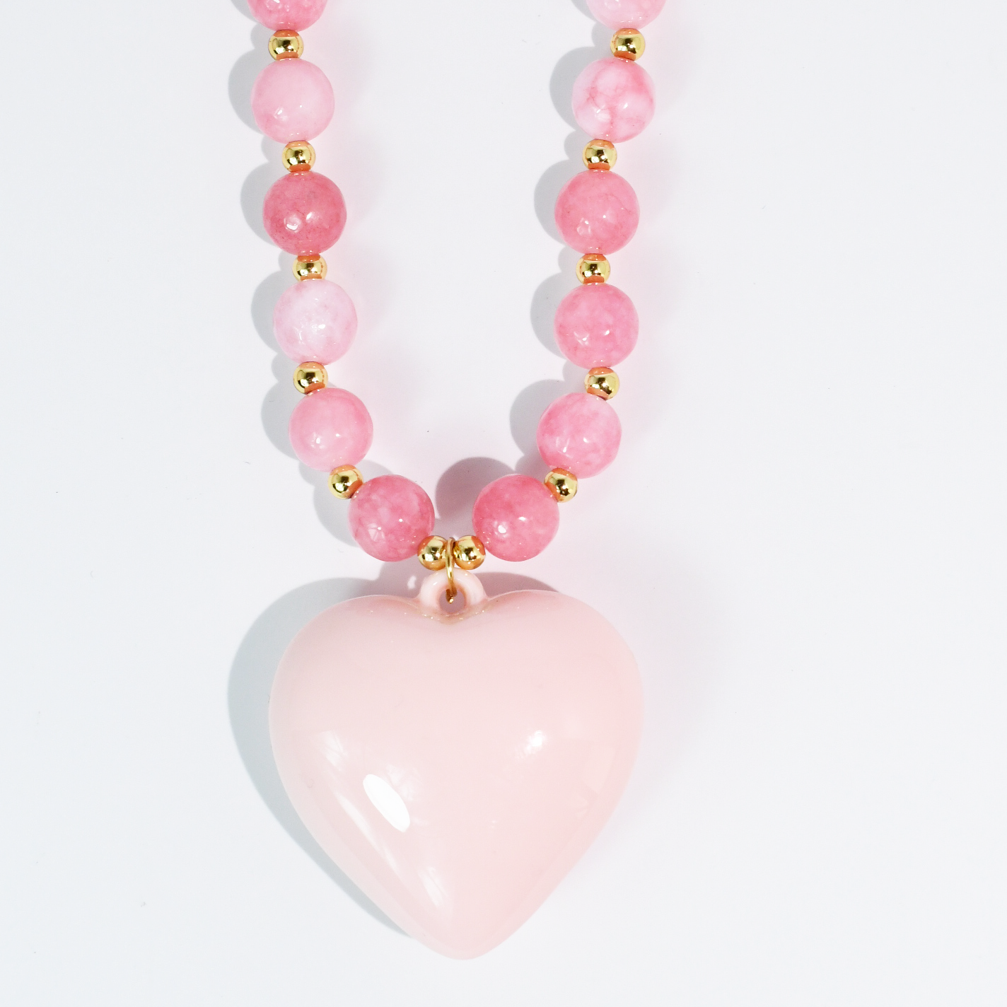 Sweet Rose Heart Necklace