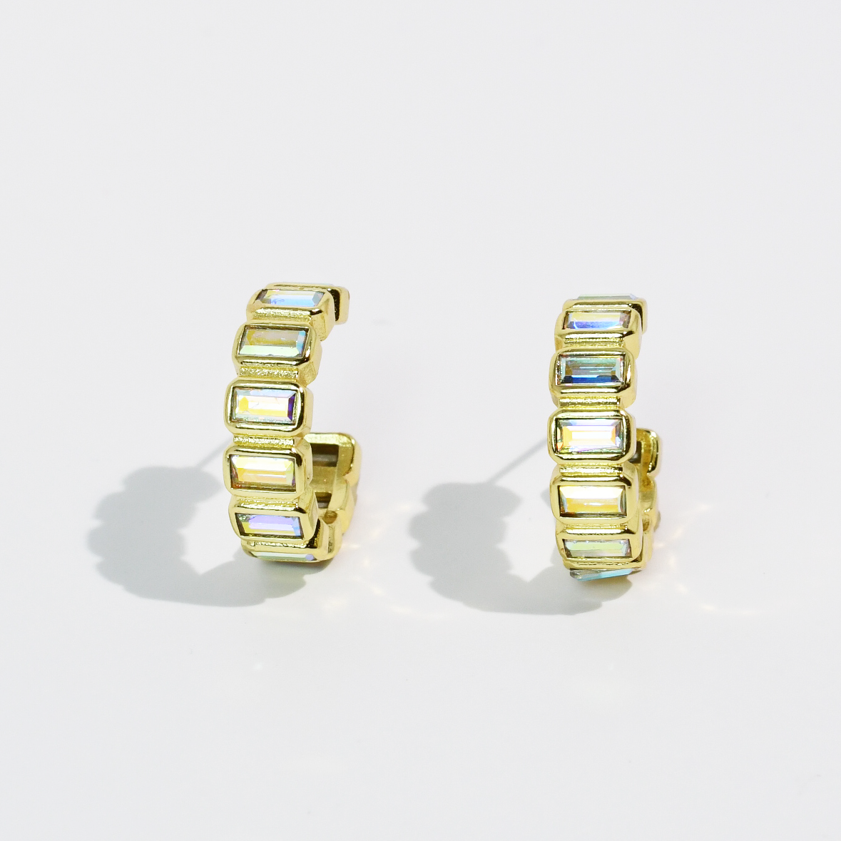 Sweet Spark Iridescent  Hoop