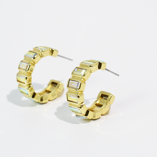 Sweet Spark Iridescent  Hoop